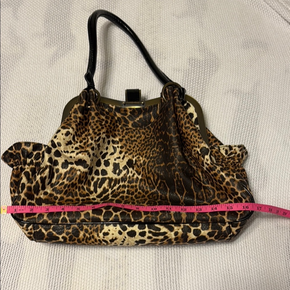Jessica Simpson vintage Leopard Print Women's purse - Picture 8 of 14